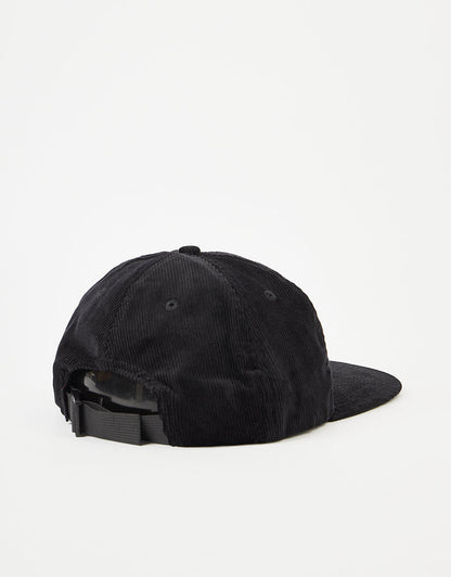 Spitfire Wheels Cap LiL Bighead Strapback Black Corduroy Skateboard Hat