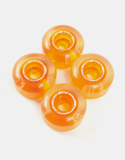 Spitfire Wheels Sapphire Clear Orange 54mm 90d
