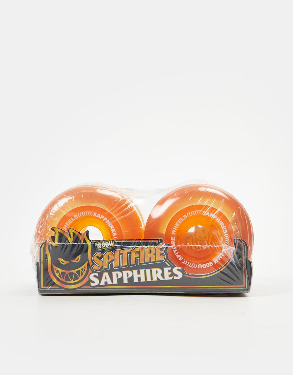 Spitfire Wheels Sapphire Clear Orange 54mm 90d