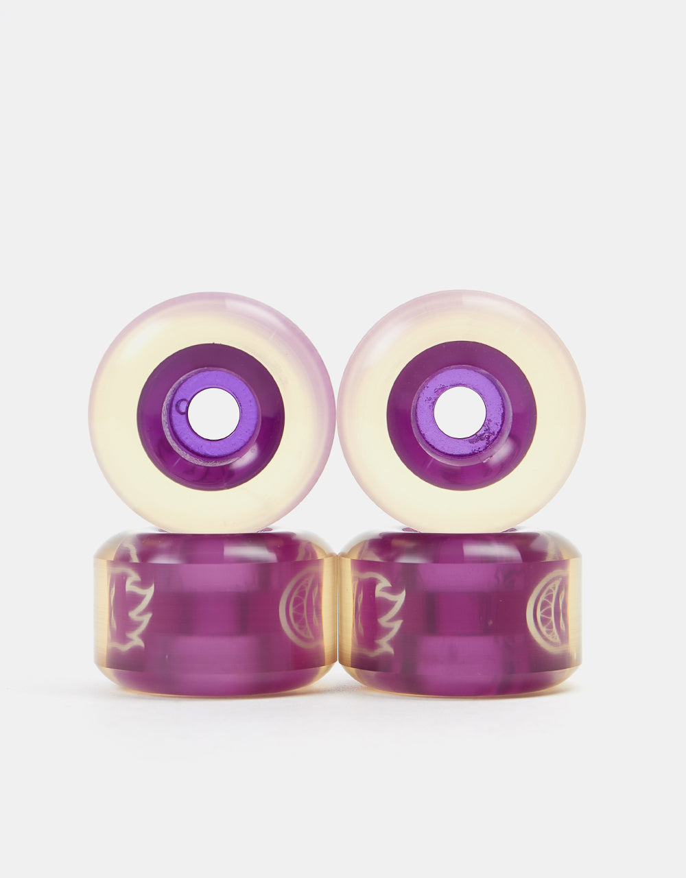 Spitfire Wheels Sapphire Clear Purple 58mm 90d