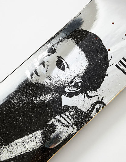 Primitive Skateboard Deck Villani Halloween 8.25" Silver Foil