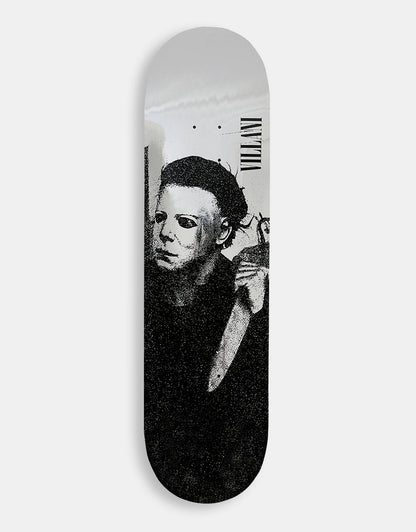 Primitive Skateboard Deck Villani Halloween 8.25" Silver Foil