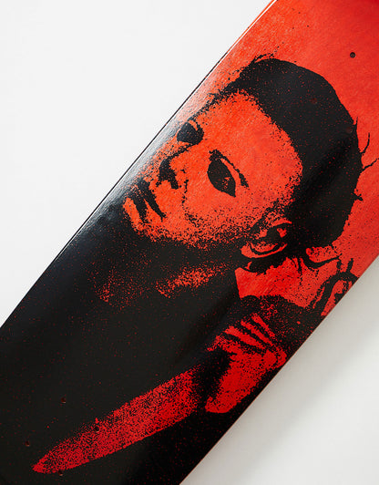 Primitive Skateboard Deck Villani Halloween Egg 9.125" Blood Red