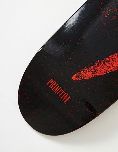 Primitive Skateboard Deck Villani Halloween Egg 9.125" Blood Red