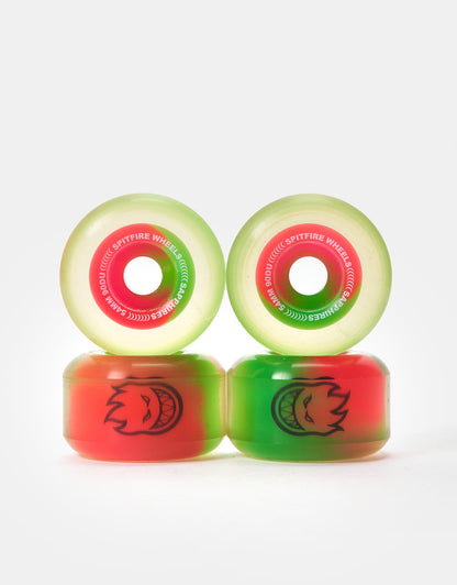Spitfire Wheels Sapphire Pink Green 54mm 90d ( Candy Apple )