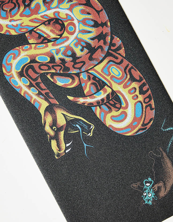 MOB Grip x Santa Cruz Jeff Kendall Snake 11" Air Bubble Free Skateboard Griptape