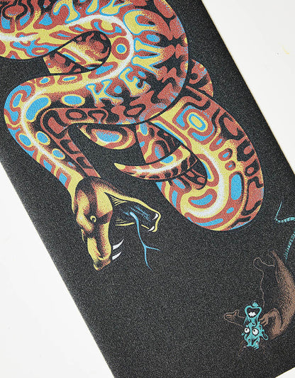 MOB Grip x Santa Cruz Jeff Kendall Snake 11" Air Bubble Free Skateboard Griptape