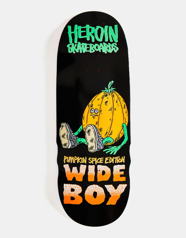Heroin Deck Pumpkin Spice Wide Boy 10.75"