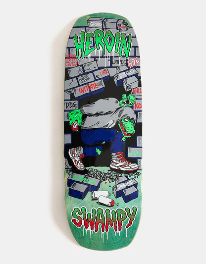 Heroin Swampy Stomp Skateboard Deck 10.5"