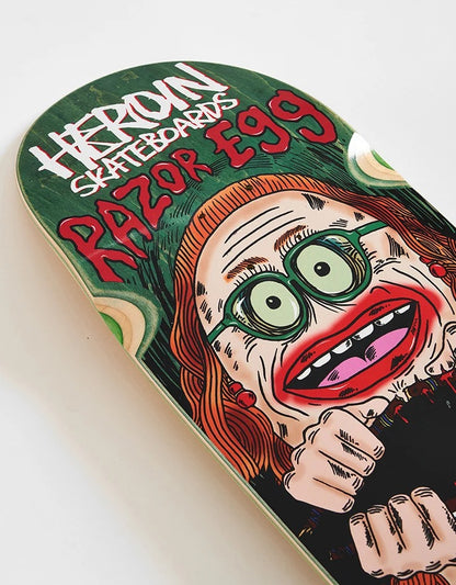 Heroin Auntie Razoregg Deck 9.75"