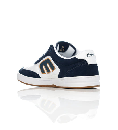 Etnies Shoes Aurelien Michelin White Navy Gold US SIZE Skateboard Sneakers