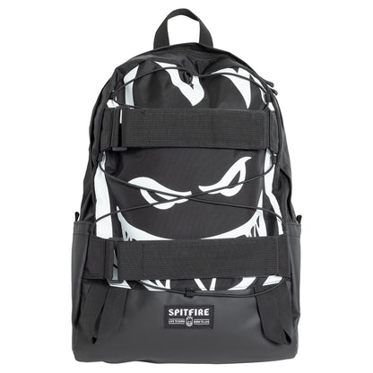 Spitfire Backpack Bighead Day Black Skateboard Straps School Travel Skate Bag