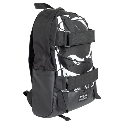Spitfire Backpack Bighead Day Black Skateboard Straps School Travel Skate Bag