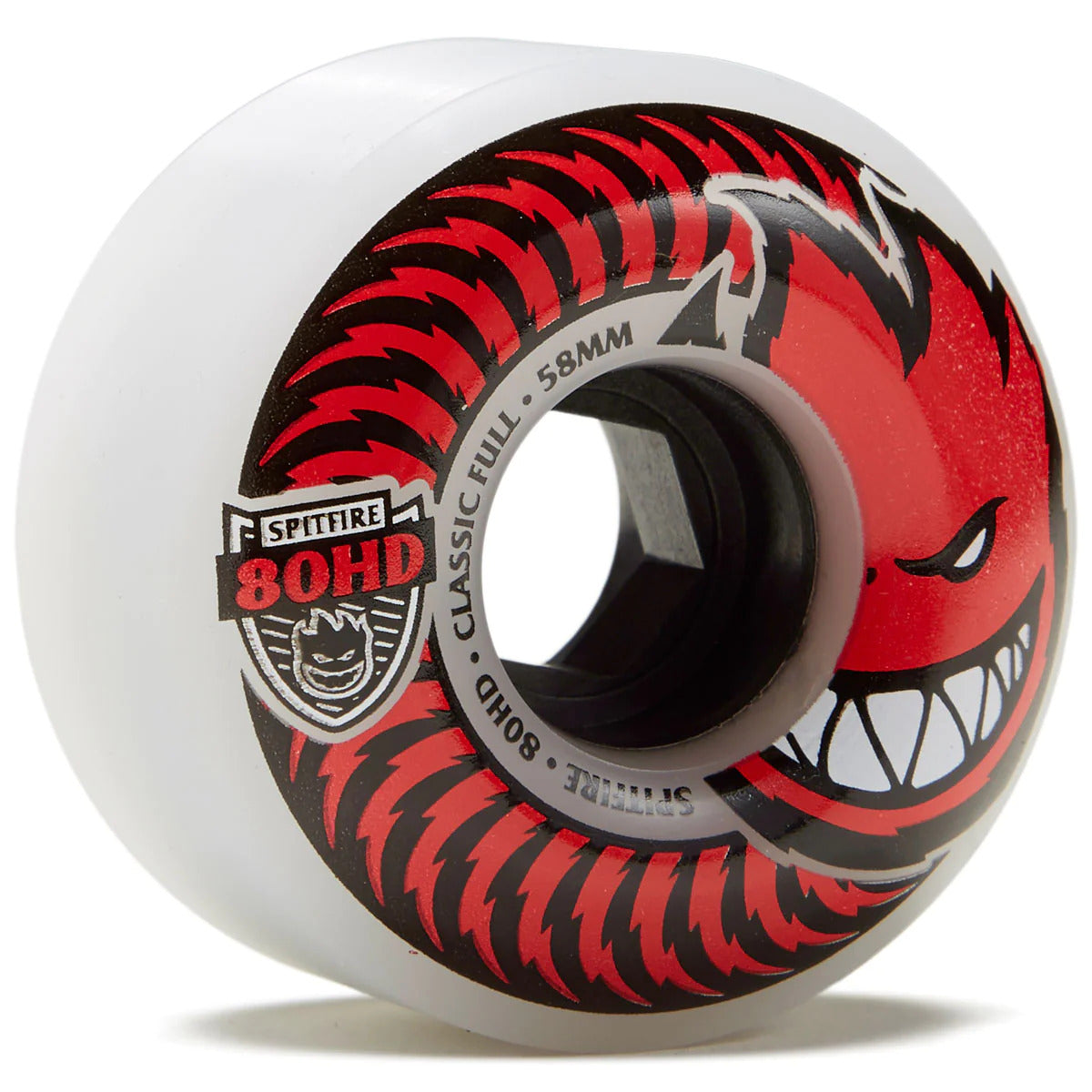 Spitfire Wheels 80HD Classic Full 58mm Chargers Black Core Soft Urethane
