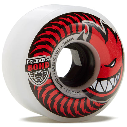 Spitfire Wheels 80HD Classic Full 58mm Chargers Black Core Soft Urethane