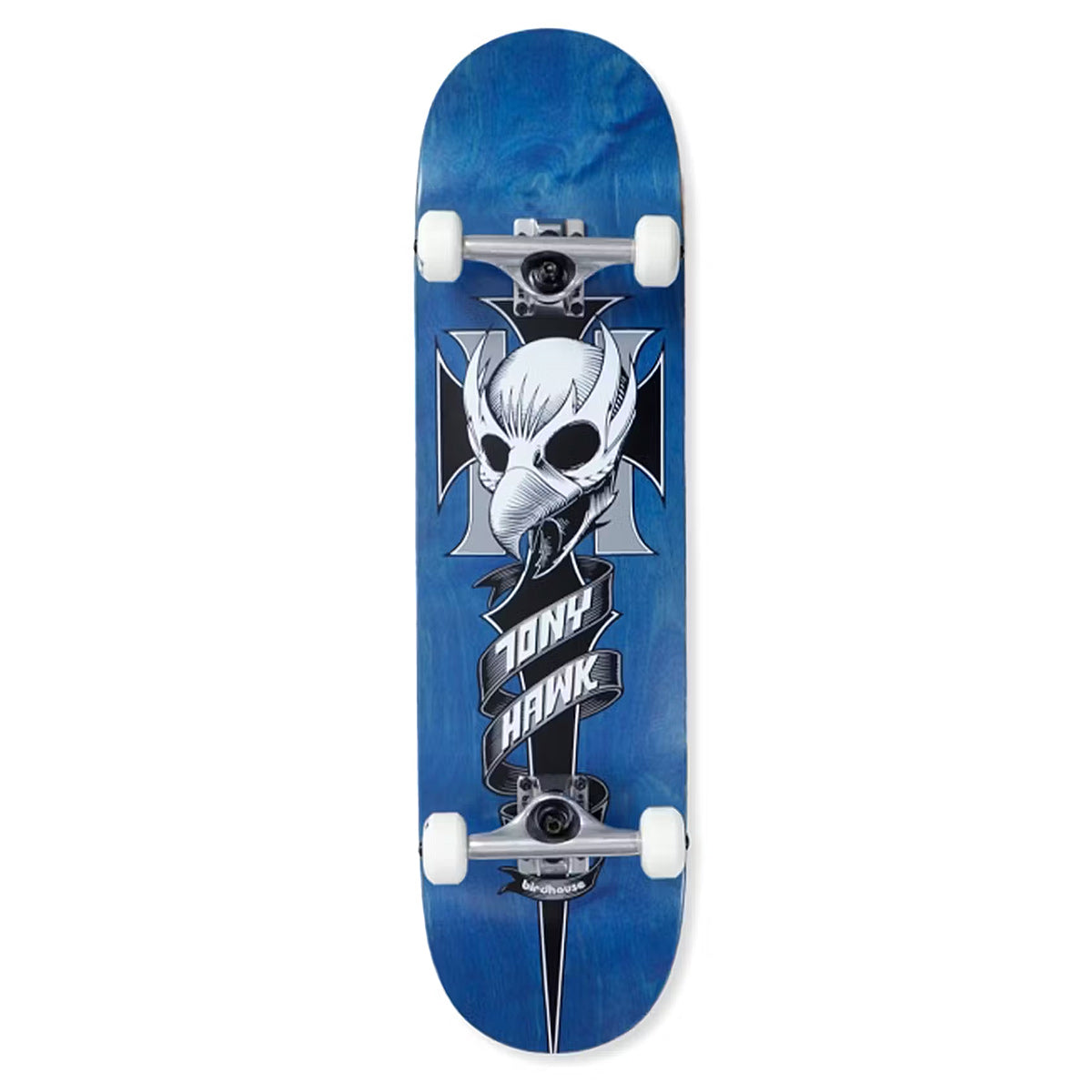 Birdhouse Complete Tony Hawk Crest Blue 8.25"
