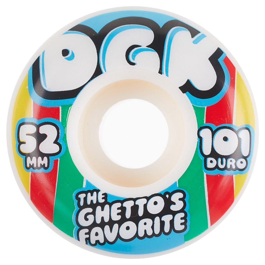 DGK Skateboard Wheels Puff 52mm 101d