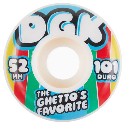 DGK Skateboard Wheels Puff 52mm 101d