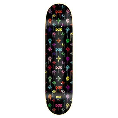 DGK Skateboard Deck Monogram Lenticular 8.25" (Dirty Ghetto Kids)