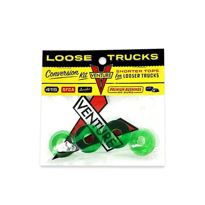 Venture Bushings Soft 90A Duro Green Cushions Kit Skateboard Trucks Rubbers