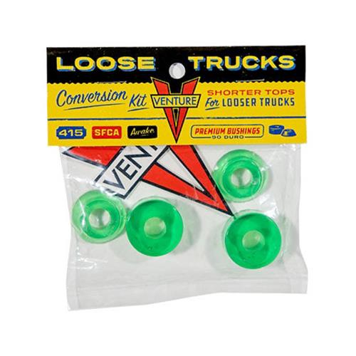 Venture Bushings Soft 90A Duro Green Cushions Kit Skateboard Trucks Rubbers