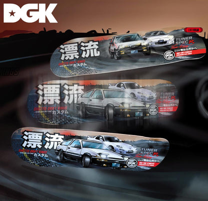DGK Skateboard Deck Tuner Lenticular 8" (Dirty Ghetto Kids)