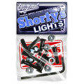 Shortys Bolts Lights 7 8 Inch Allen Key Skateboard Hardware