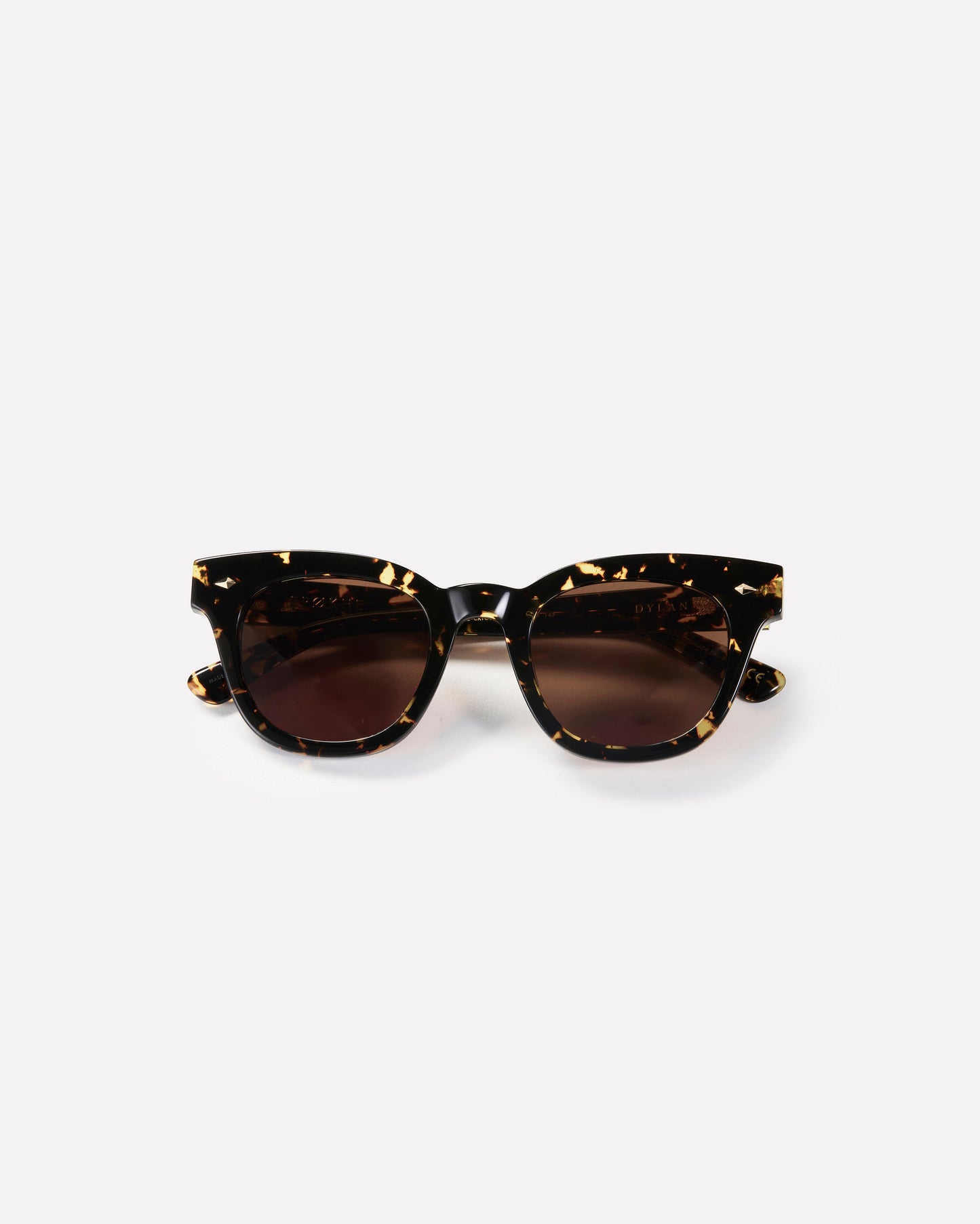 EPOKHE Dylan Sunglasses - Crystal Dark Tortoise / Polished Bronze