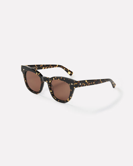 Epokhe Dylan Sunglasses - Crystal Dark Tortoise / Polished Bronze