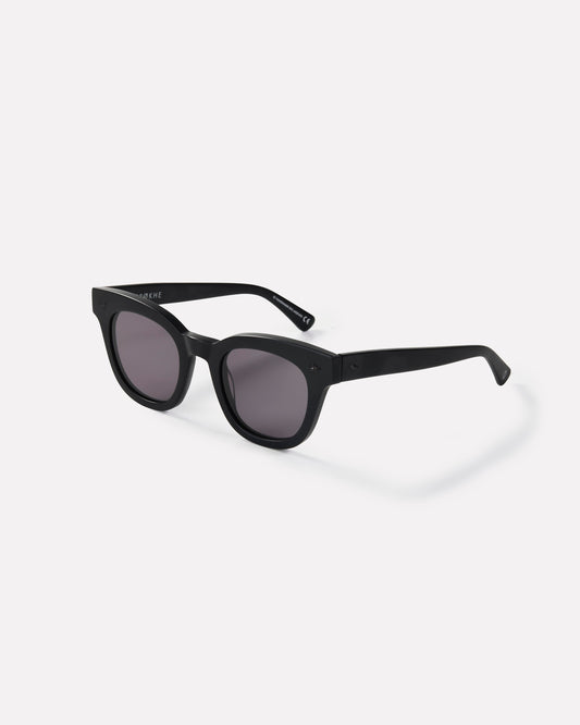 Epokhe Dylan Sunglasses - Matte Black / Black