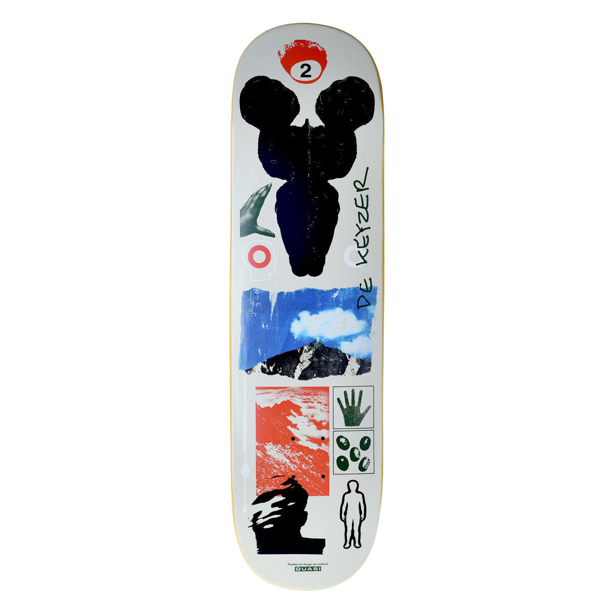 Quasi Skateboard Deck De Keyzer Myriad 8 5
