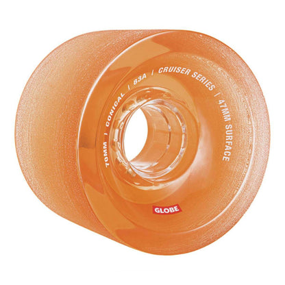 Globe Wheels Conical Cruiser 70mm Clear Amber 83a