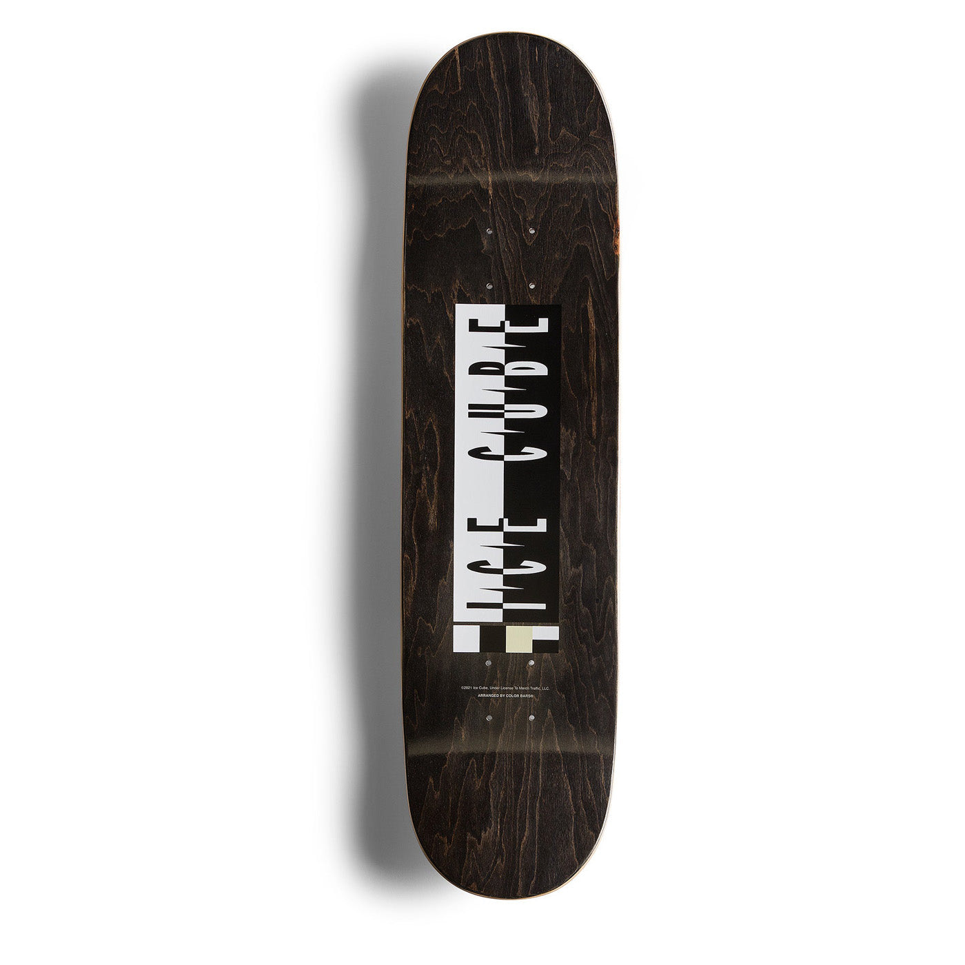 Color Bars Skateboard Deck Ice Cube Peace 8.25"