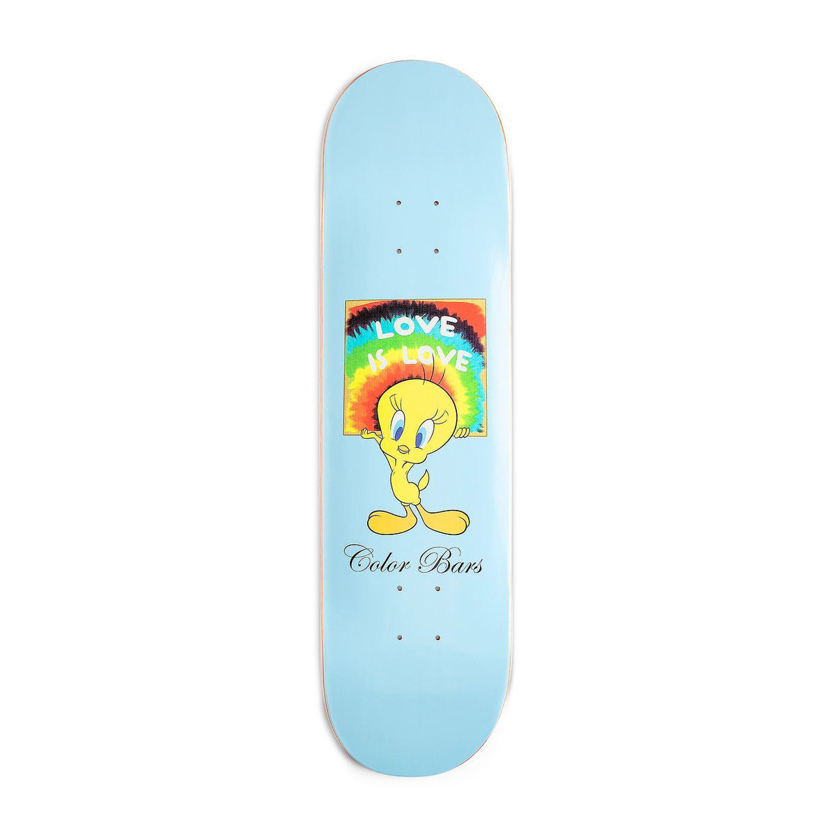 Color Bars Skateboard Deck Looney Tunes Love Is Love 8 25