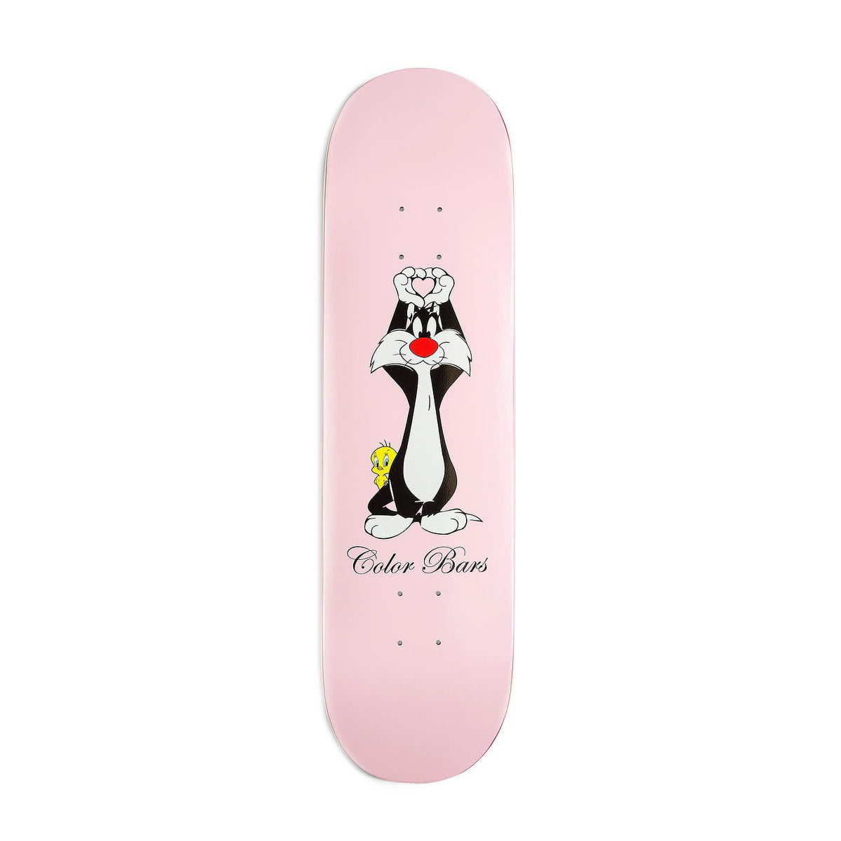Color Bars Skateboard Deck Looney Tunes Chase Love 8 25
