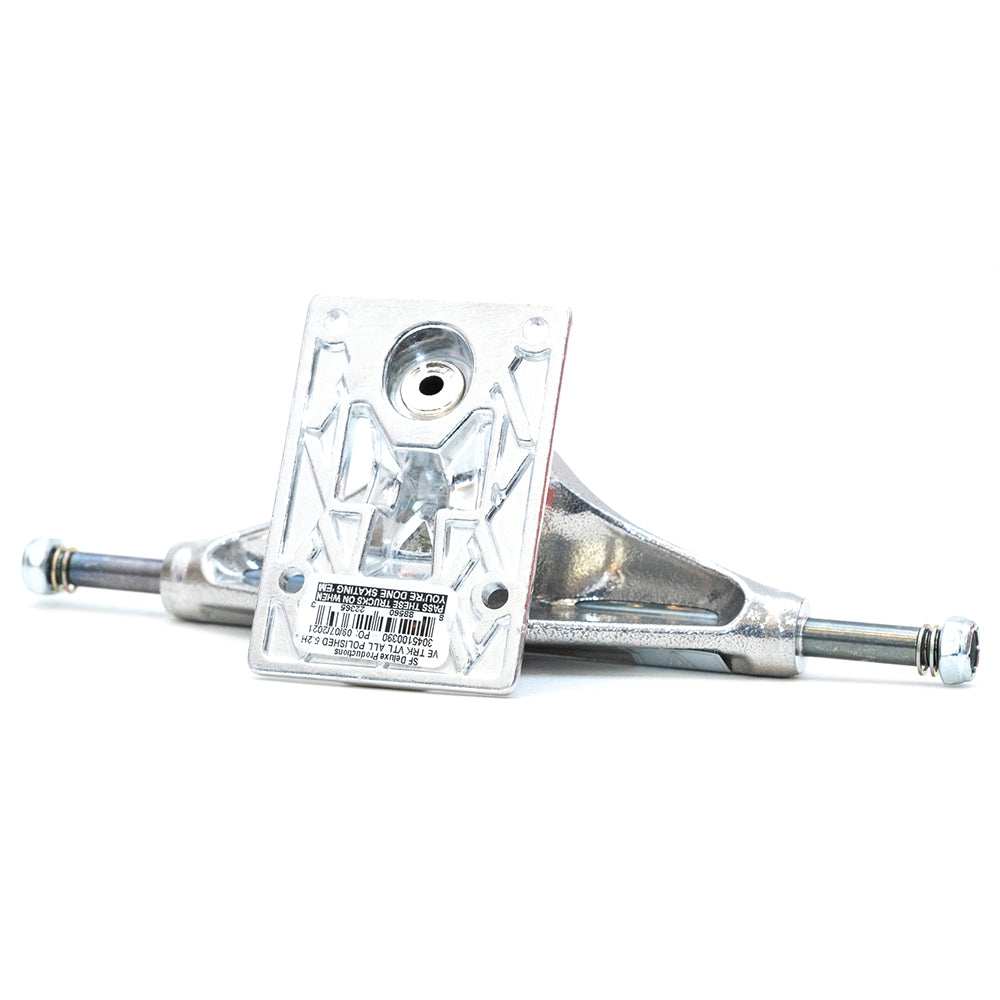 Venture Skateboard Trucks Titanium 5.6 Hi Polish 8.25" Axles