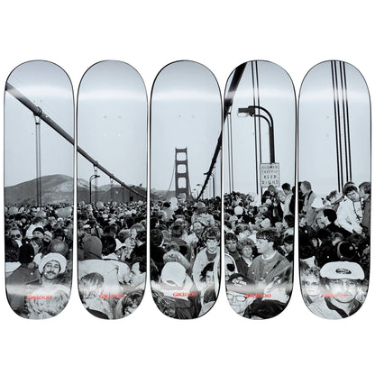 Full Set Of Gx1000 Skateboards Bridge Collection Series 5 Limited Edition Decks