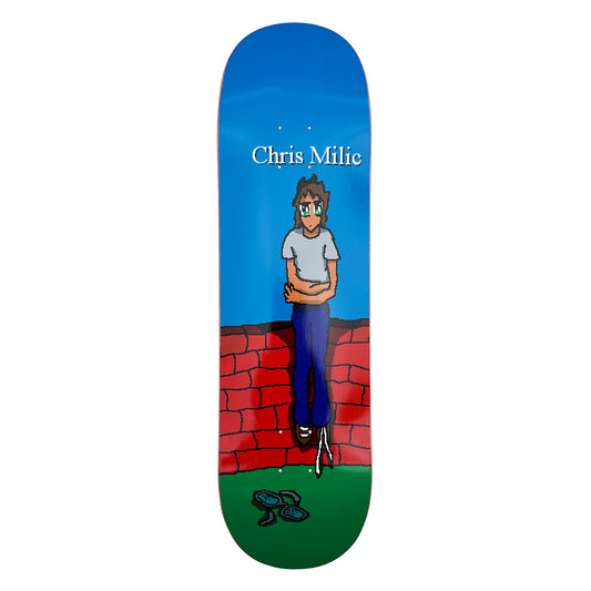 Frog Skateboards Deck Broken Glasses Milic 8 38