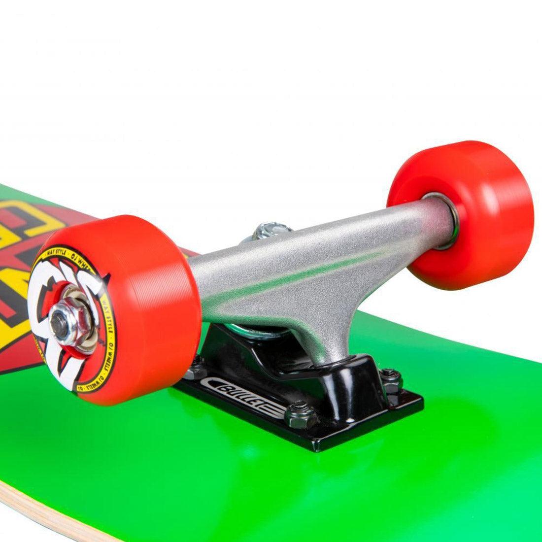 Santa Cruz Classic Dot Mid Complete Skateboard 7.8" Green