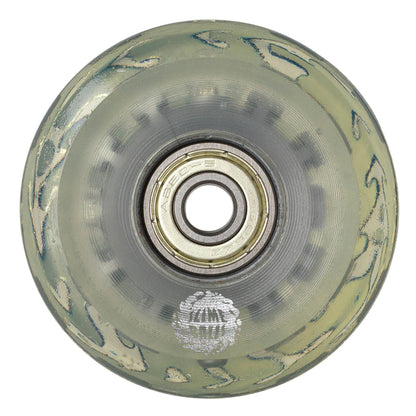 Santa Cruz Wheels Slime Balls 60mm Light Ups Blue LED 78a + Bearings