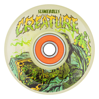 Santa Cruz Wheels Slime Balls 60mm Creature Atomic Light Ups 78a Bronson Bearing