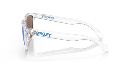 Oakley Frogskins Crystal Clear Prizm Sapphire Iridium Sunglasses