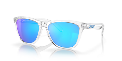 Oakley Frogskins Crystal Clear Prizm Sapphire Iridium Sunglasses