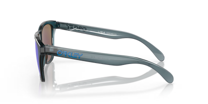 Oakley Frogskins Crystal Black Prizm Sapphire Polarized Sunglasses