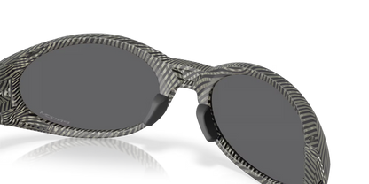 Oakley Eye Jacket Redux Matte Grey Prizm Ink Fingerprint Sunglasses