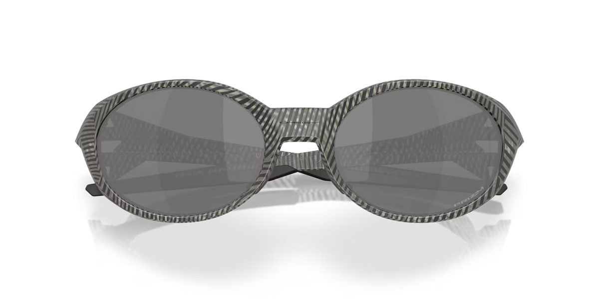 Oakley Eye Jacket Redux Matte Grey Prizm Ink Fingerprint Sunglasses