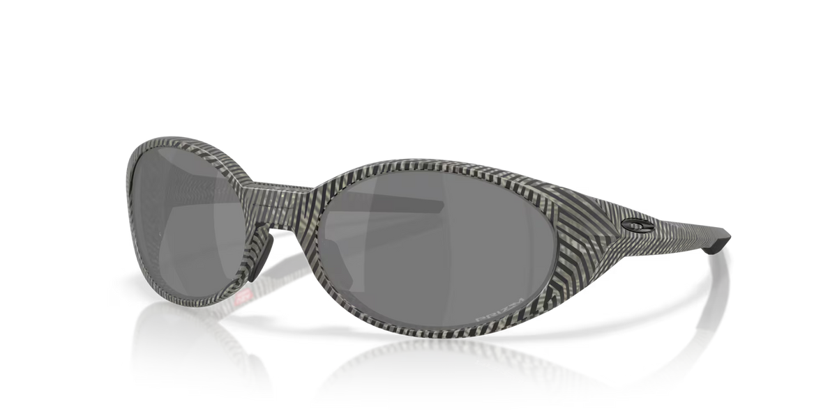 Oakley Eye Jacket Redux Matte Grey Prizm Ink Fingerprint Sunglasses