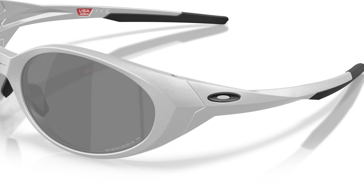 Oakley Eye Jacket Redux Silver Prizm Black Polarized Sunglasses