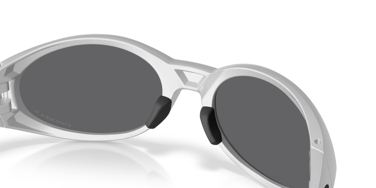 Oakley Eye Jacket Redux Silver Prizm Black Polarized Sunglasses