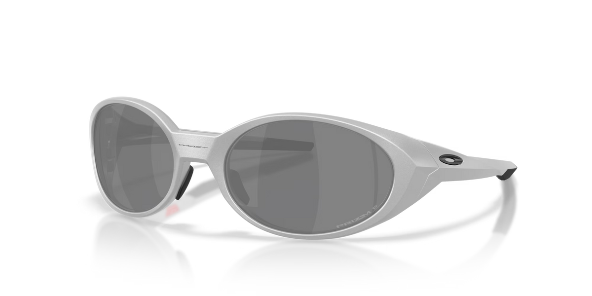 Oakley Eye Jacket Redux Silver Prizm Black Polarized Sunglasses